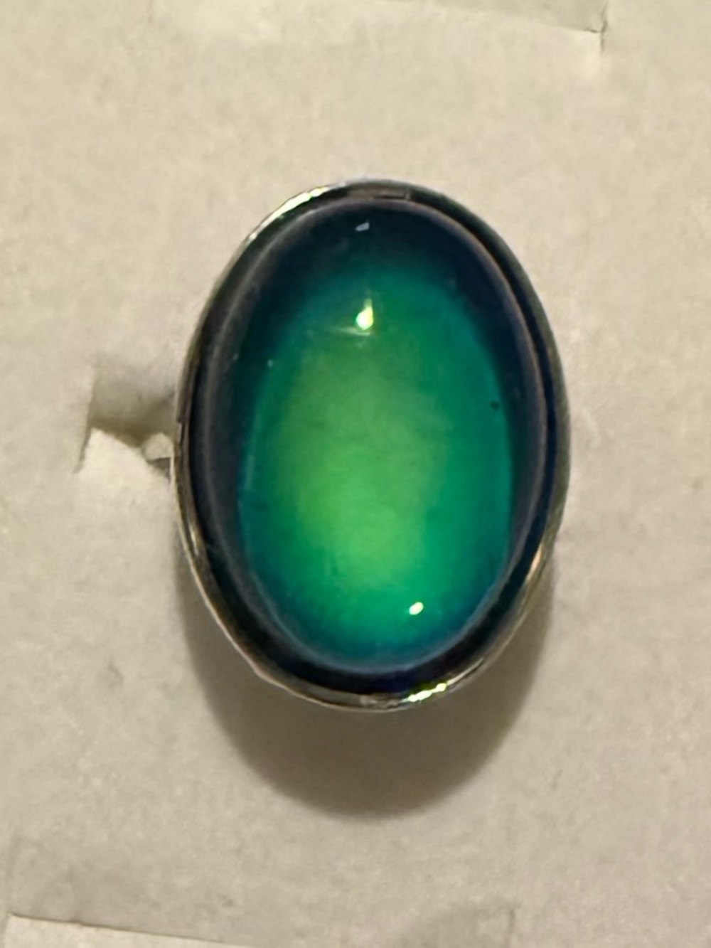 Vintage 1970’s Fancy Mood Ring 311 Large Plain